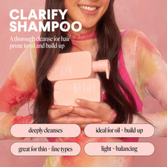 MONDAY CLARIFY Grapefruit Extract close-up showing citrus-powered cleansing