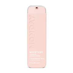 MONDAY Haircare MOISTURE Leave-In Bottle front view highlights hydration benefits