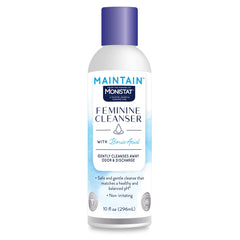 Monistat Boric Acid Wash bottle for fragrance-free daily cleansing.
