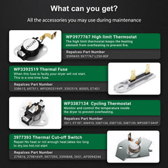 MONKEMON wp3977767 high-limit thermostat ensures consistent heat delivery.
