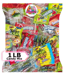 Monster Candy party-favor-mix-1lb: colorful, assorted candies ideal for goody bags at kids' parties.