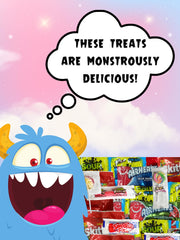 Monster Candy pinata-candy-bulk: fun, individually wrapped treats ready to stuff piñatas.