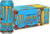 Monster Energy Juice Mango Loco can for an energizing pick-me-up