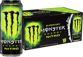 Monster Energy Nitro Super Dry can ready for a bold energy boost.