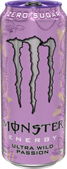 15-pack display of Monster Ultra Wild Passion for convenient daily energy.