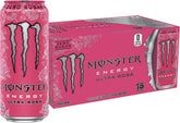 Monster Ultra Rosa bottle with pink grapefruit notes for on-the-go energy.