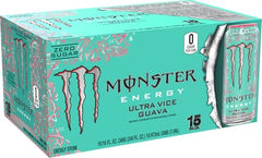 Monster Ultra Vice Guava 15-pack displayed for convenient stock