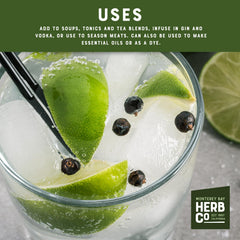 MONTEREY BAY HERB CO Organic Juniper Berries – organic berries used as a spice rub.