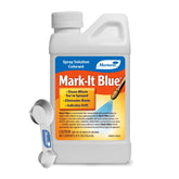 Monterey Mark-It Blue bottle marks spray coverage for precise lawn work