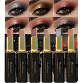 MooGlamor glitter eye shadow stick in rose-gold gradient for durable, luminous lids.