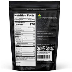 Moonee Naturals raw pumpkin seeds closeup, unsalted for roasting