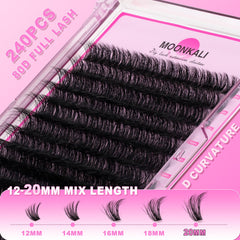 MOONKALI soft-band full clusters deliver comfortable, lightweight wear.