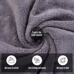 MOONQUEEN highly absorbent towel with quick-dry performance.