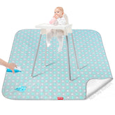 Moonsea Splat Mat under high chair with waterproof protection for spills