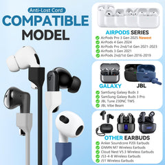 Mooyavia magnetic strap for AirPods 4th-gen keeps earbuds secure on the go