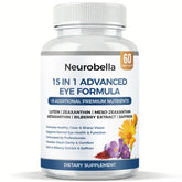 MORANDEE Neurobella eye formula bottle showing clear packaging for daily eye support