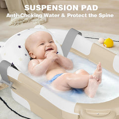 MoreFeel tub with real-time thermometer display