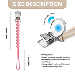 MORIBOX gift-boxed pacifier holder ideal for baby showers and registries.