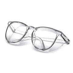 MORK&SUKY no-fog lens safety glasses for clear vision during procedures.