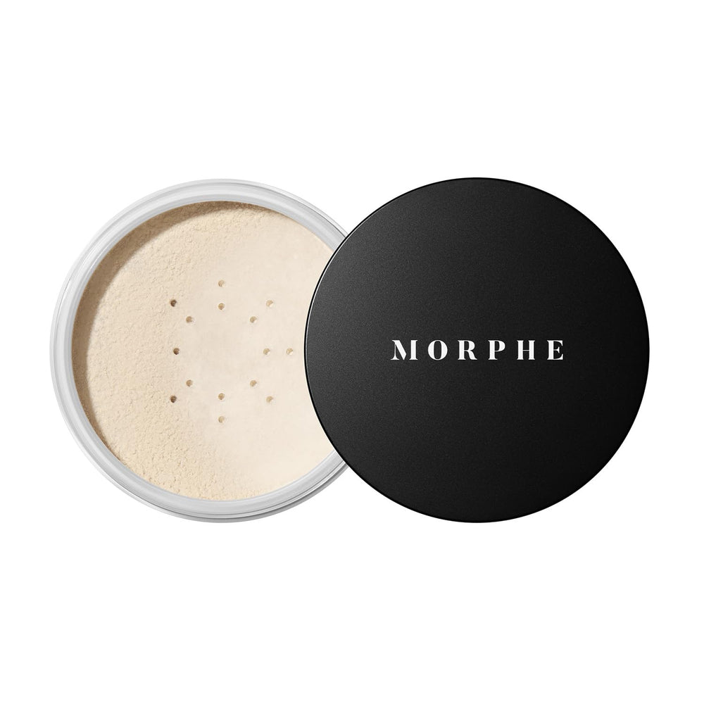 MORPHE Jumbo Bake & Set powder jar with a soft translucent finish