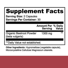 Morvyn Lemeli Beetroot capsules close-up for daily energy support.