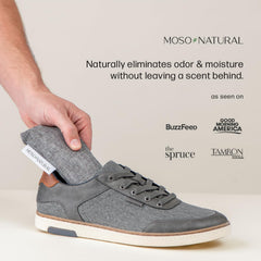 Moso Natural charcoal odor absorber for shoes reduces moisture