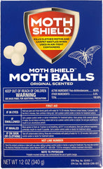 MothShield moth balls in luggage protect clothes during travel