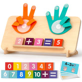MOTREE preschool math blocks set for hands-on counting and early numeracy