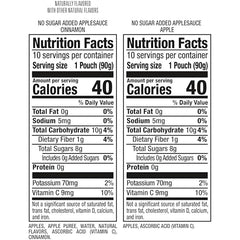 Mott's clear pouches displayed on table show portable, mess-free snack option