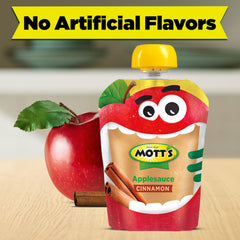 Mott's Cinnamon Applesauce lunchbox essential for busy mornings