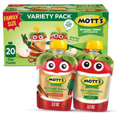 Mott's No Sugar Added Cinnamon pouch for on-the-go snack with real fruit flavor