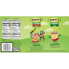 Mott's No Sugar Added Original pouch offering quick fruit goodness for kids