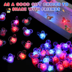 Mouse Party Favors red LED ring ideal for birthday prizes
