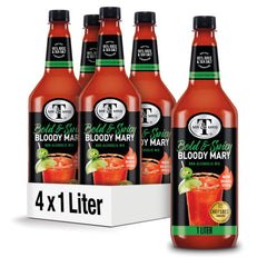 Mr & Mrs T Bold & Spicy Bloody Mary bottle ready for easy entertaining.