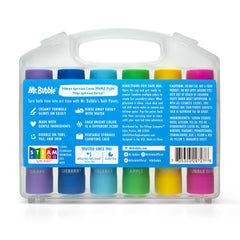 Six scented colors brighten bath time with kid-safe formulation.
