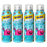 Mr. Bubble Bee My Honey foam soap bottle with blueberry honey scent for playful baths