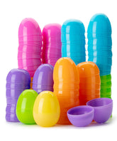 Mr. Pen plastic Easter eggs in vivid colors for hunts and crafts.