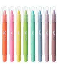 Mr. Pen Gel Highlighters 8-pack colors for vibrant, bleed-free highlights.