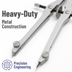 Mr. Pen protractor with swing arm helps verify angles in projects.