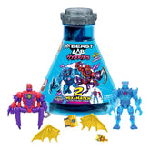 MRBEAST LAB Hybrids vessel opens to reveal parts for imaginative play