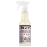 Mrs. Meyer's Clean Day lavender bottle shows the fresh floral scent for quick cleaning.