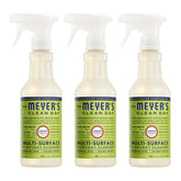 Mrs. Meyer's Clean Day lemon verbena bottle ready for quick cleanups with garden scent