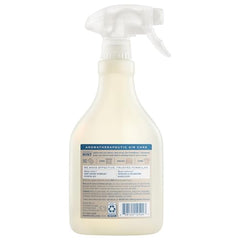 Mrs. Meyer's Clean Day Fabric Freshener spray nozzle for quick textile refresh.