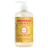 Mrs. Meyer's Clean Day hand soap bottle with Lemonade scent for everyday cleansing