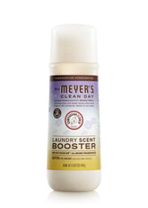 Mrs. Meyer's Laundry Scent Booster bottle with Compassion Flower delivers a garden-inspired fragrance.