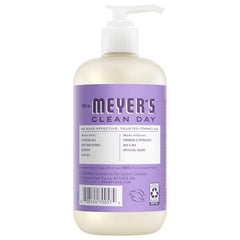 Lilac hand soap pump bottle delivering gentle cleansing and moisture.