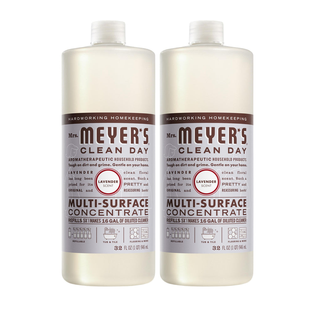 Mrs. Meyer's Clean Day Lavender multi-surface bottle for versatile cleaning