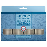 Mrs. Meyer's Rain Water refill jar delivers garden-fresh fragrance for any room.