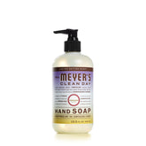 Mrs. Meyer's Compassion Flower bottle front with refreshing scent for daily hands