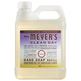 Mrs. Meyer's Compassion Flower refill bottle reduces waste during daily hand washing